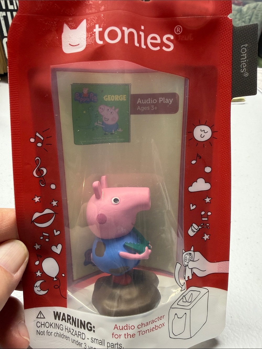 Tonies Peppa Pig George Audio Figure – NIP
